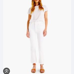 Mother Jeans- the hustler ankle fray in Fairest Of them All